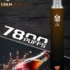 新品上市 爅嘶 MOS 7800 PUFFS 一次性抛棄式電子煙 買10送1