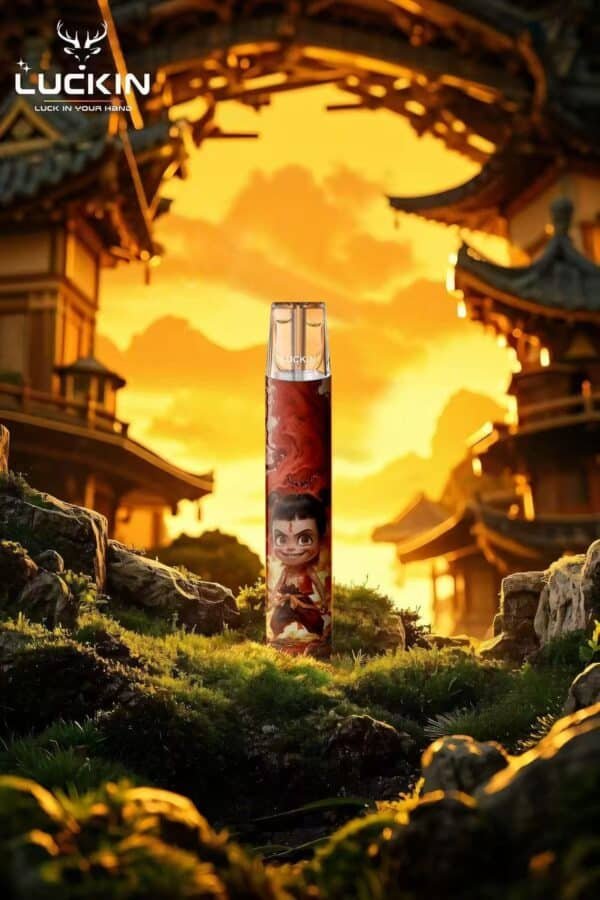 LUCKIN 幸運主機 蠟筆小新/鬼小子哪吒聯名款 通用悅刻relx一代煙彈