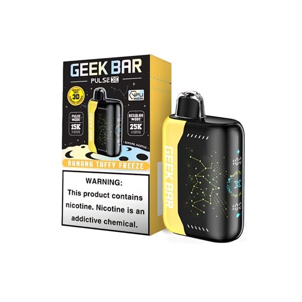 歐美爆款 GEEK BAR Pulse X 25000 口 脈衝一次性抛棄式電子煙推薦