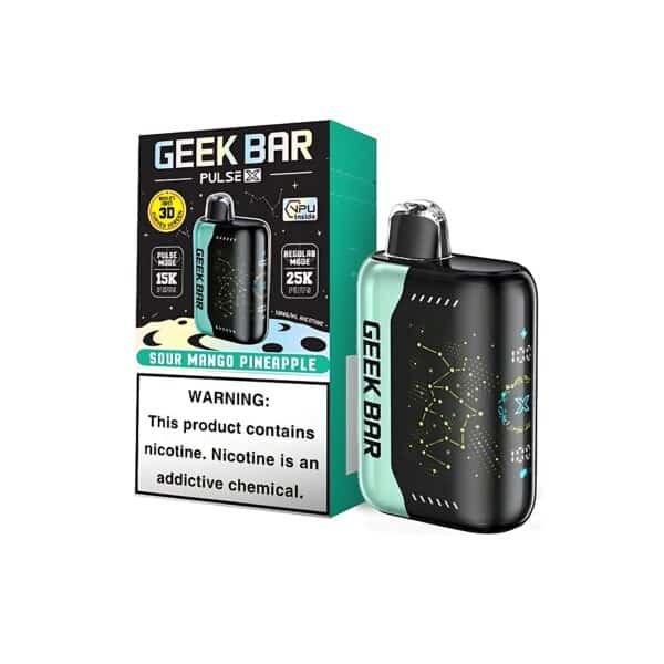 歐美爆款 GEEK BAR Pulse X 25000 口 脈衝一次性抛棄式電子煙推薦